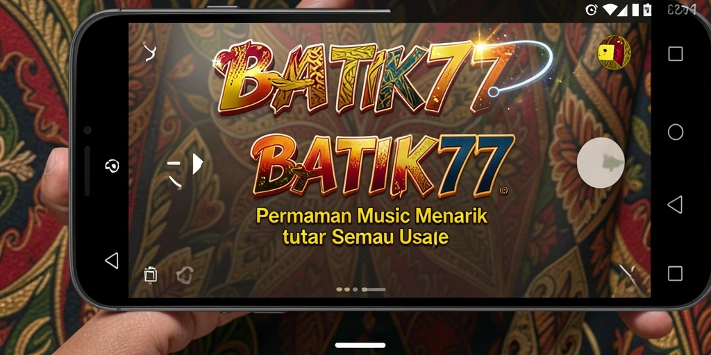 Tampilan gameplay yang menarik dan interaktif dari BATIK77.