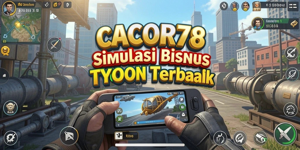 Tangkapan layar menunjukkan gameplay mendalam pada CACOR78.