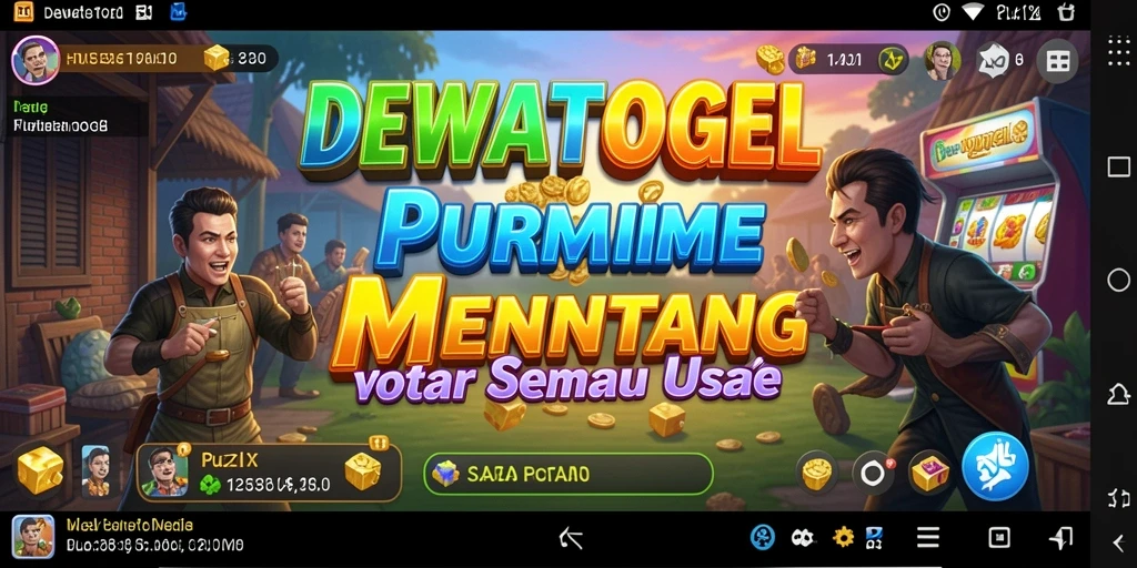 Tampilan gameplay DEWATOGEL yang menantang dan menarik.