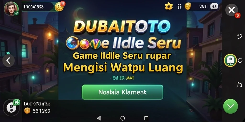 Tampilan gameplay DUBAITOTO yang menyenangkan dan interaktif.