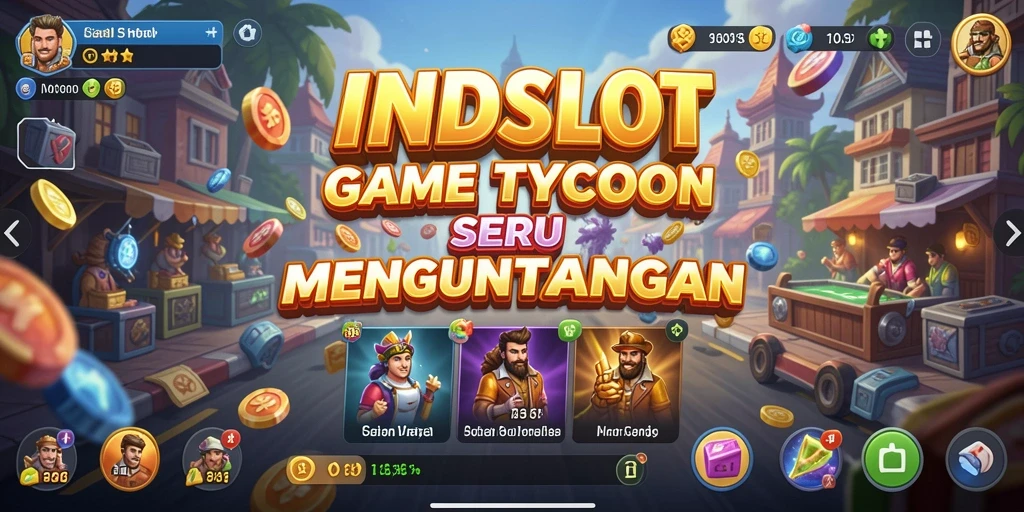 Tampilan gameplay seru dan menarik dari INDSLOT.