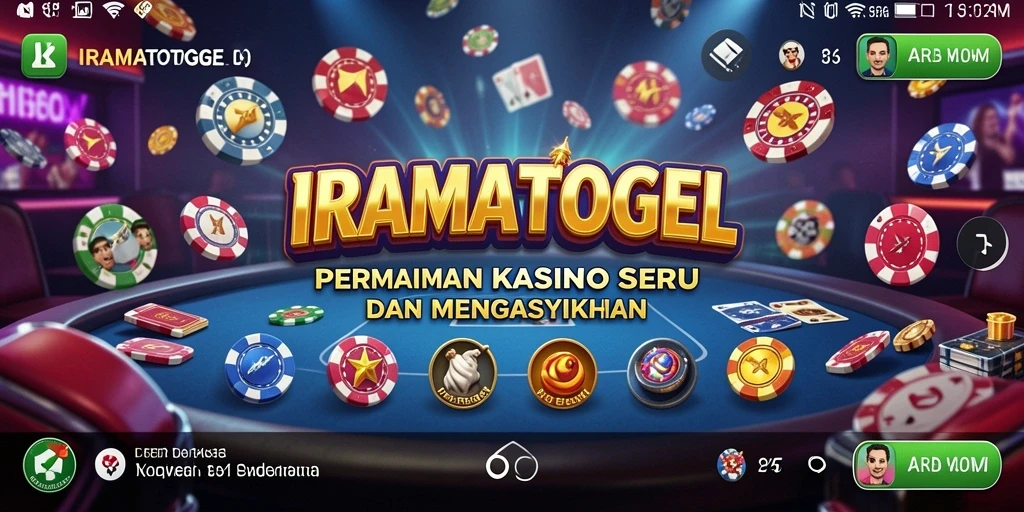 Tampilan gameplay menarik dari IRAMATOGEL untuk pengalaman Kasino.
