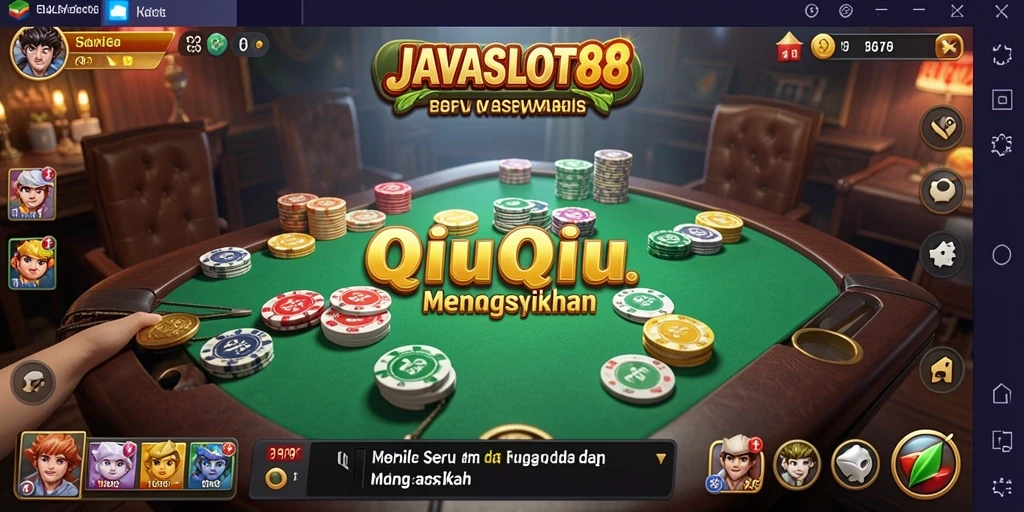 Tampilkan gameplay seru dari JAVASLOT88, permainan QiuQiu yang mengasyikkan.