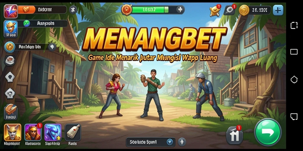 Tampilan gameplay <strong>MENANGBET</strong> yang memikat dan penuh warna.