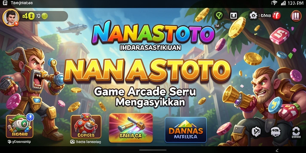 Tampilan gameplay NANASTOTO yang seru dan penuh tantangan.
