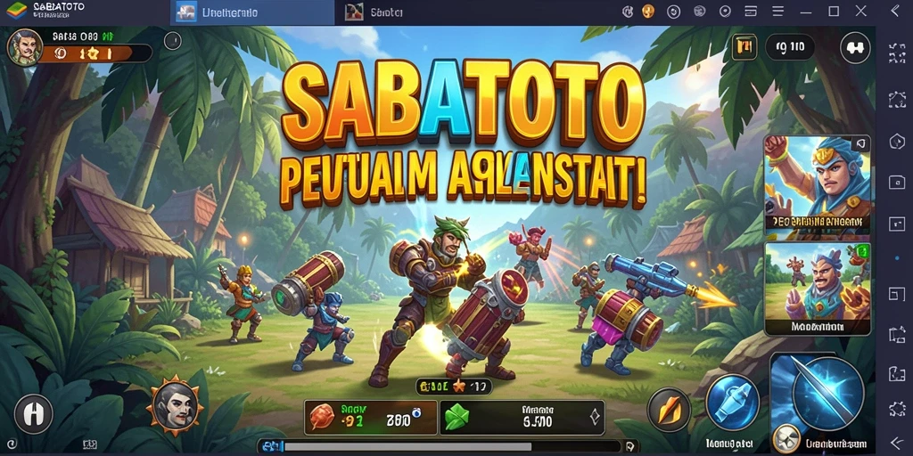 Tampilan gameplay SABATOTO yang mengasyikkan di dunia petualangan.