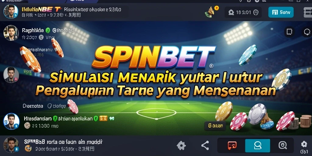 Tampilan gameplay SPINBET yang mendebarkan dan interaktif.