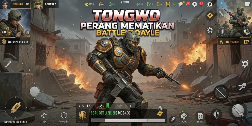 Menampilkan aksi seru dan strategi tempur di TONGWD.